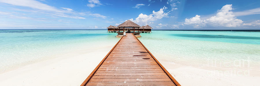 A wonderful day in the Maldives Photograph by Matteo Colombo
