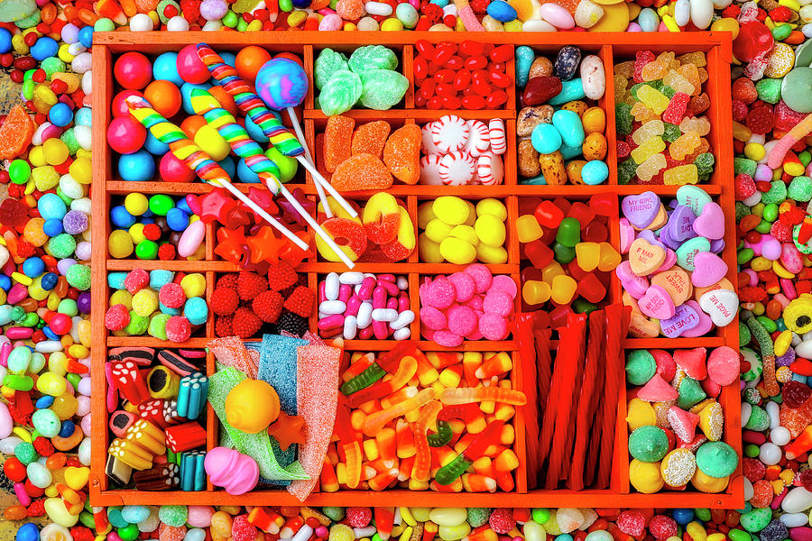 A World Of Candy Photograph by Garry Gay