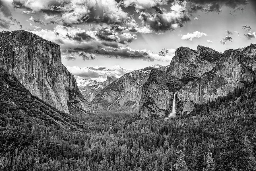A Yosemite Valley Monochrome Photograph by Joseph S Giacalone