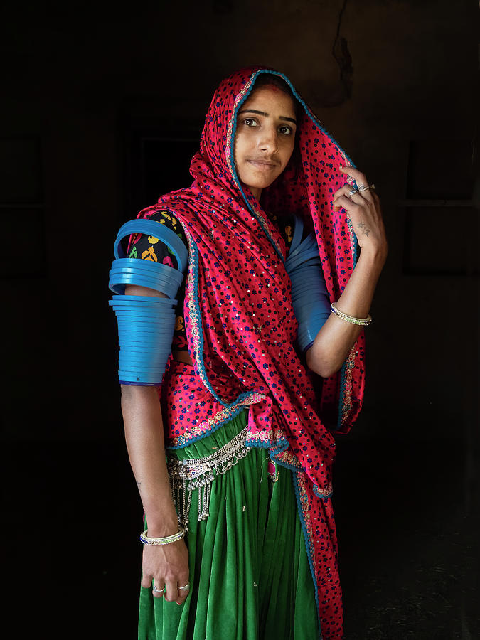 A young rabri woman in Gujarat. Photograph by Usha Peddamatham
