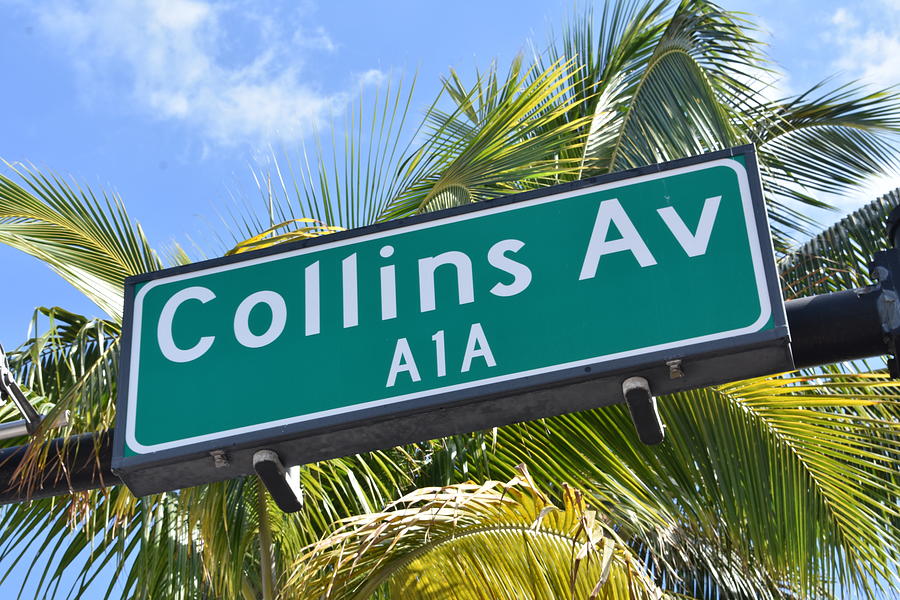 A1a Collins Ave Photograph by Dick Sauer