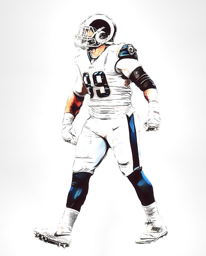 Dan Marino Miami Dolphins Jersey Art by Joe Hamilton