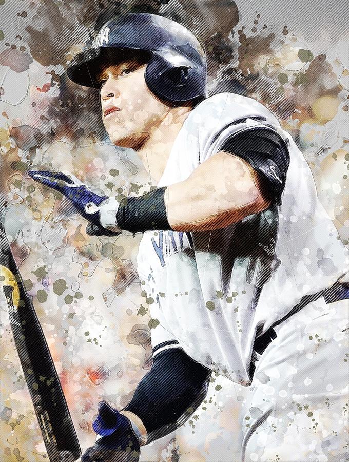 Aaron Judge Digital Art by Mason Watson | Pixels