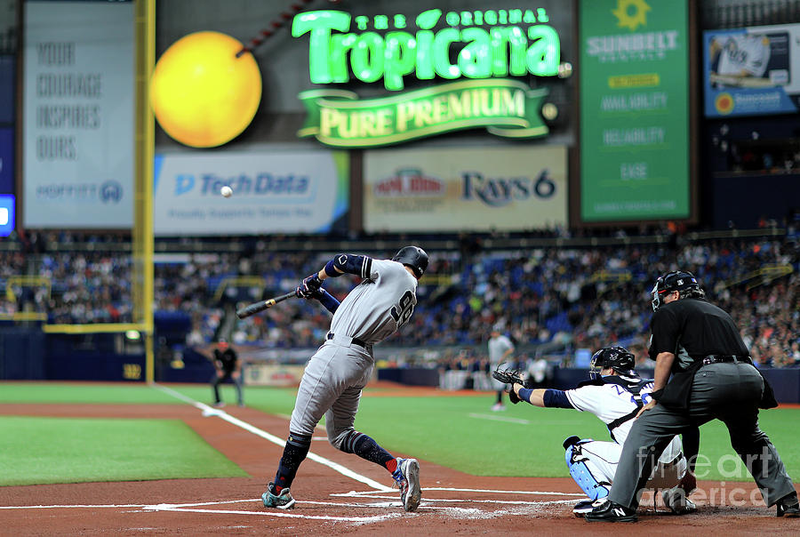 Aaron Judge Photograph by Mike Ehrmann Aaron Judge Photograph by Mike Ehrmann