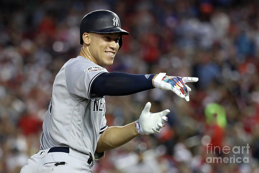 Aaron Judge Photograph by Rob Carr Aaron Judge Photograph by Rob Carr
