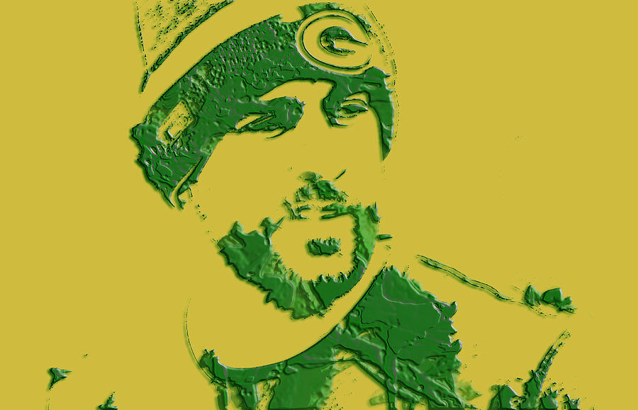 Quarterback Aaron Rodgers Onesie by Brian Reaves - Fine Art America