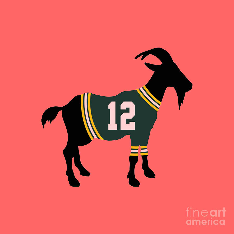 Aaron Rodgers Goat Drawing By Connie A Stephenson Fine Art America