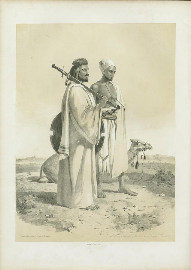 Ababdeh, Nomads of the Eastern Thebaid Desert Painting by Artistic Rifki