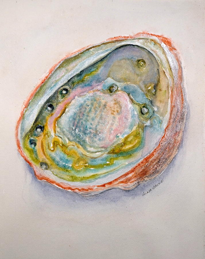 Abalone Painting by Anna Jacke