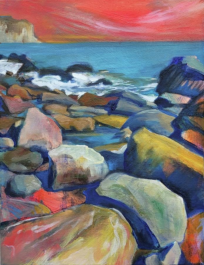 Abalone Cove Painting by Bridget Bottorff - Pixels