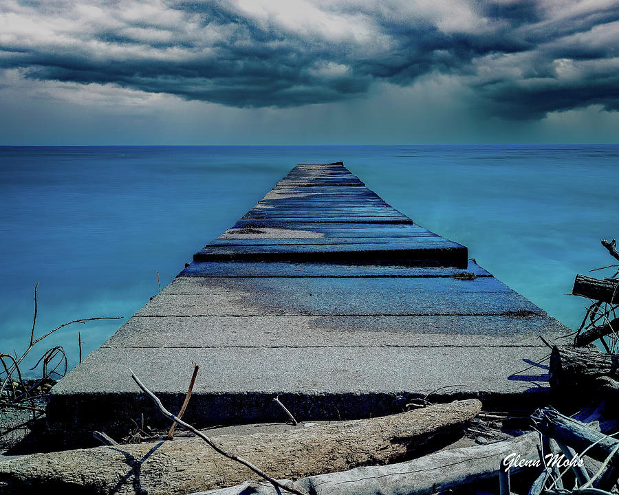 Abandon Dock Photograph by GLENN Mohs