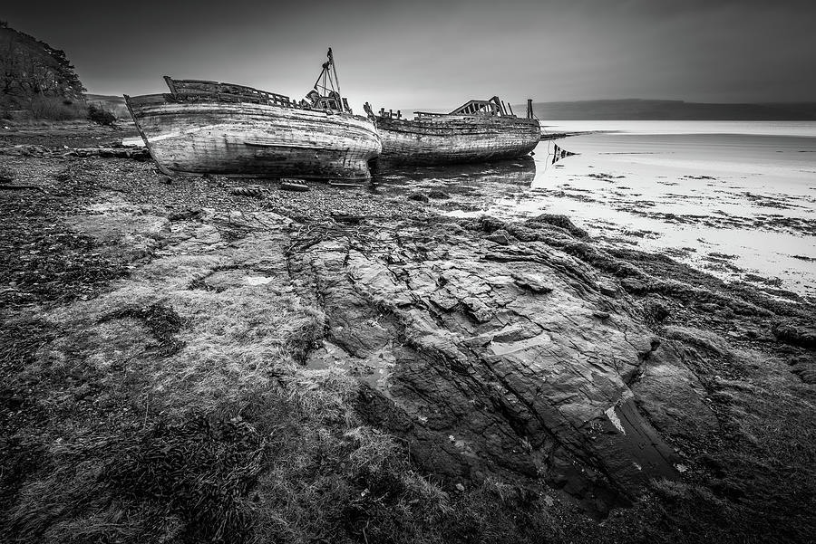 Boat Photograph - Abandoned #1 by Peter OReilly