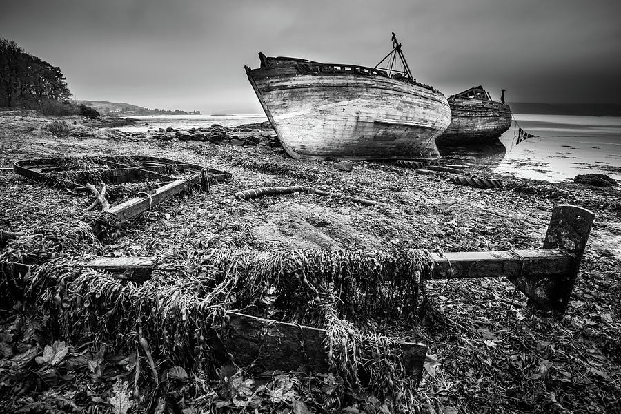 Boat Photograph - Abandoned #3 by Peter OReilly