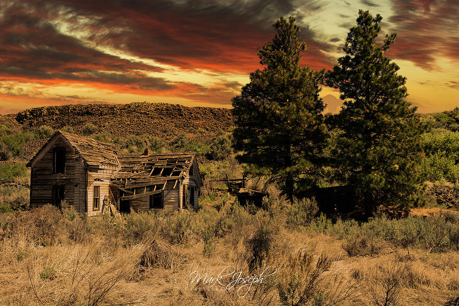 Abandoned at Sunset Photograph by Mark Joseph