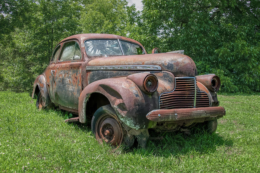 Abandoned Auto-2 Photograph by John Kirkland