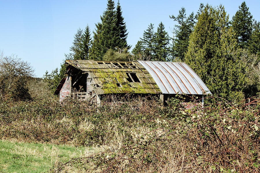 Abandoned barn Photograph by Thierry Lach Abandoned barn Photograph by Thierry Lach