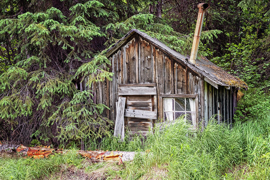 Abandoned Building Alaska Photograph