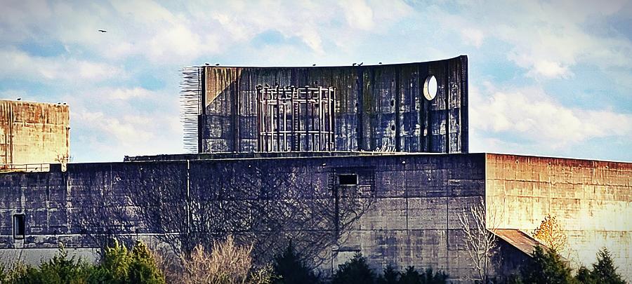Abandoned Building at Hartsville Nuclear Power Plant  Photograph by Ally White