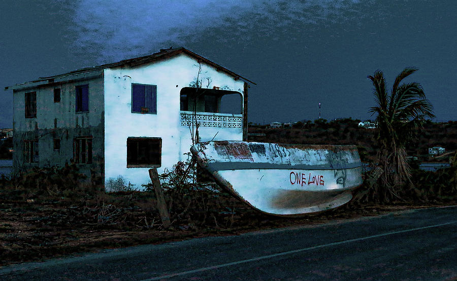 Abandoned By The Road In Anguilla Photograph