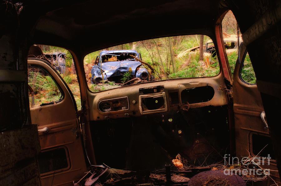 Abandoned Car Series 13 Photograph by Bob Christopher