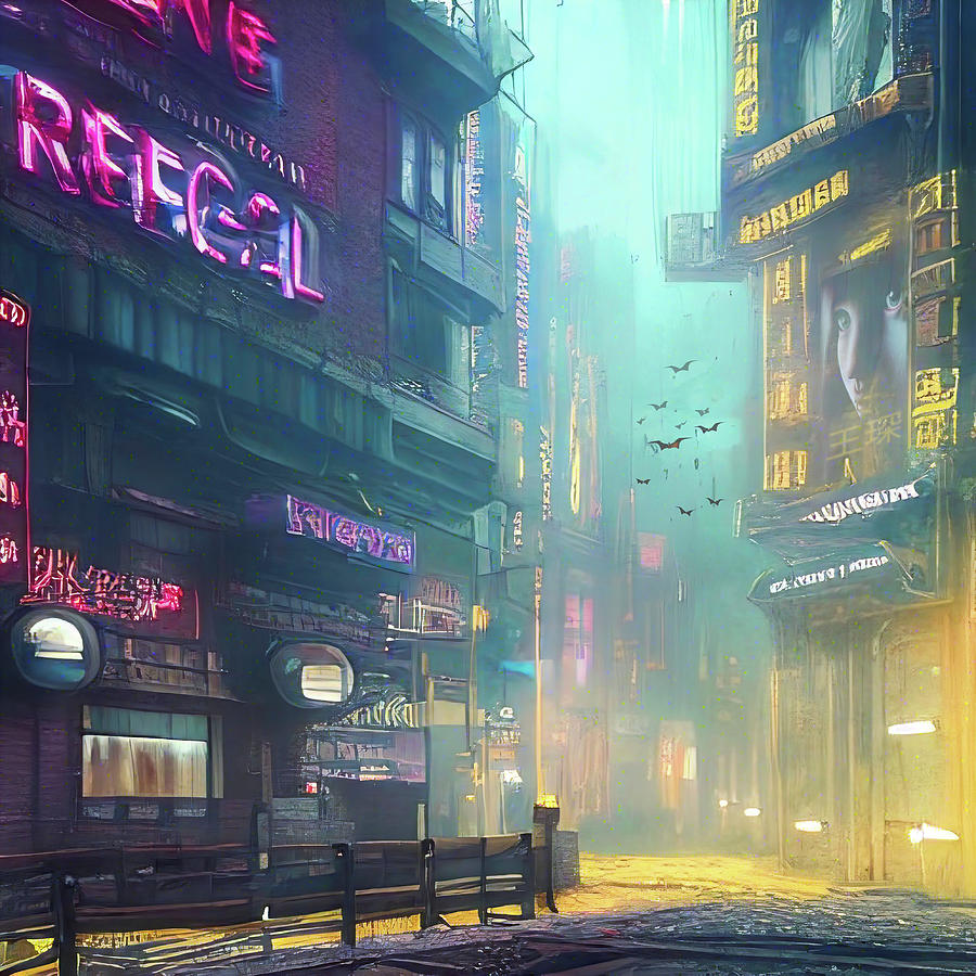 Abandoned Chinatown Digital Art by Micah Offman