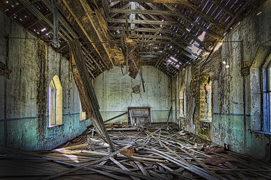 Abandoned Church #1 Photograph by Ron Weathers