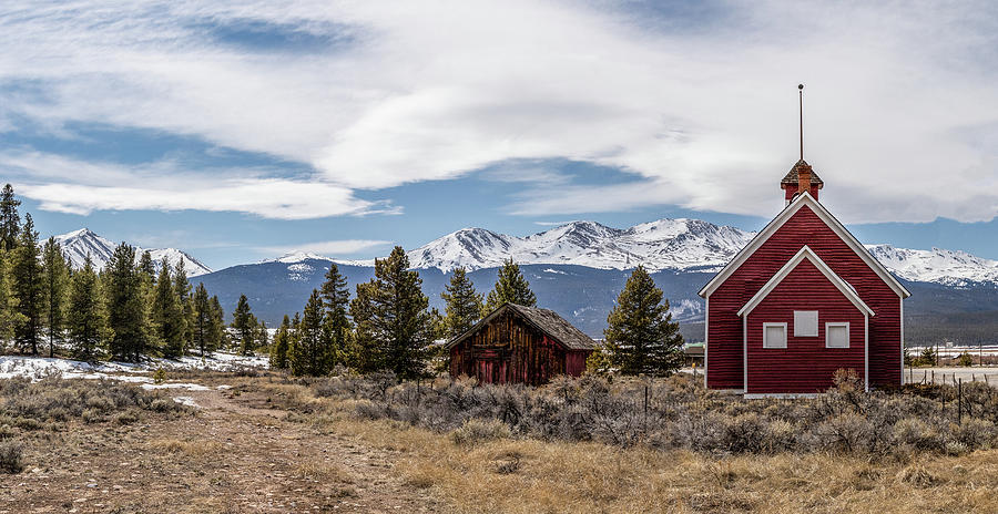Abandoned Church In Leadville Co Photograph
