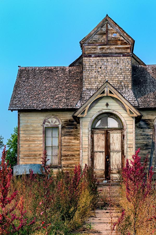 Abandoned Church Schoolhouse 2 Photograph by Jerry Sodorff