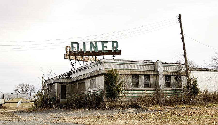 Abandoned Diner Photograph by AndresCalle