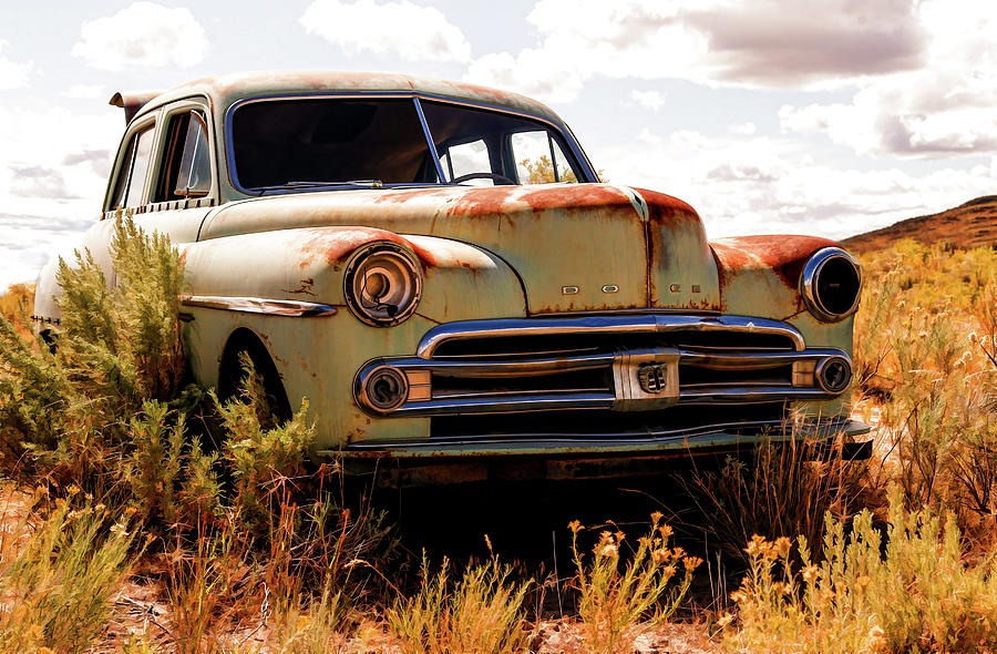 Abandoned Dodge Sedan Photograph by Athena Mckinzie - Fine Art America