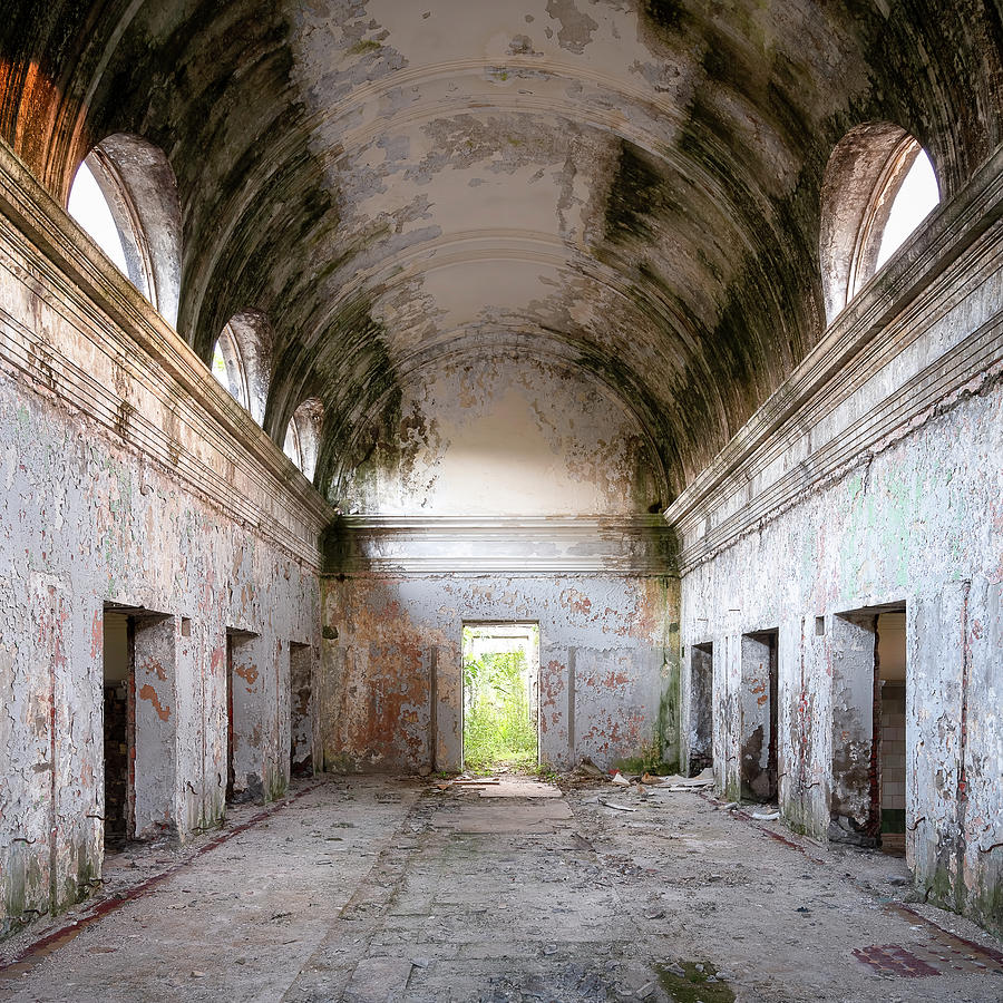 Abandoned Empty Space Photograph by Roman Robroek