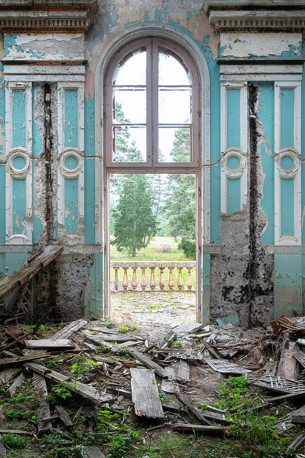 Abandoned Entry in Decay Photograph by Roman Robroek
