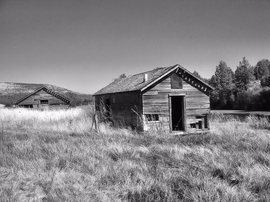 Abandoned Farm Buildings Photograph by Ray Finch - Fine Art America