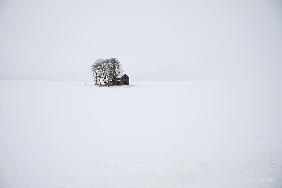 Abandoned Farmhouse Winter Photograph by Michael DeGrenier Abandoned Farmhouse Winter Photograph by Michael DeGrenier