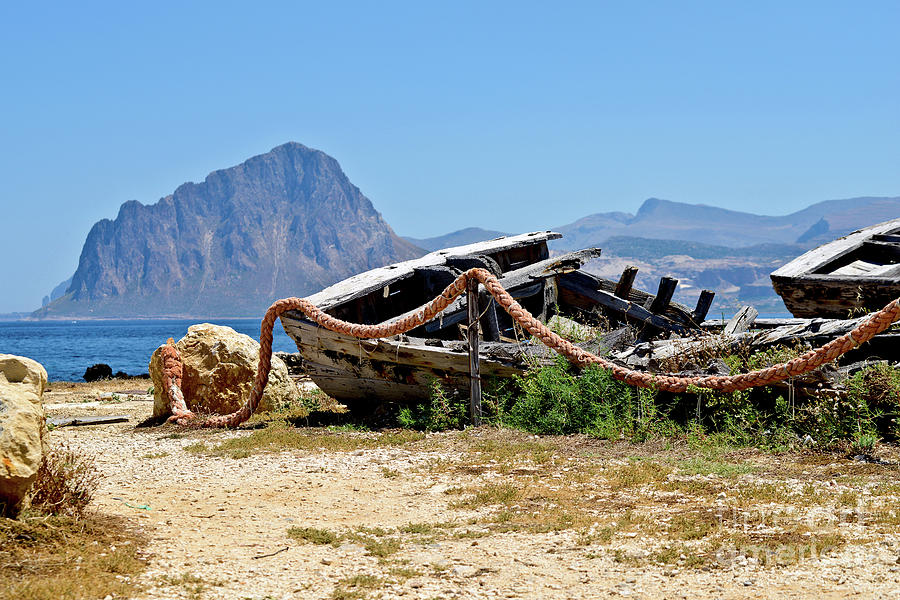 Abandoned fishing port of tuna catchers Photograph by Silva Wischeropp