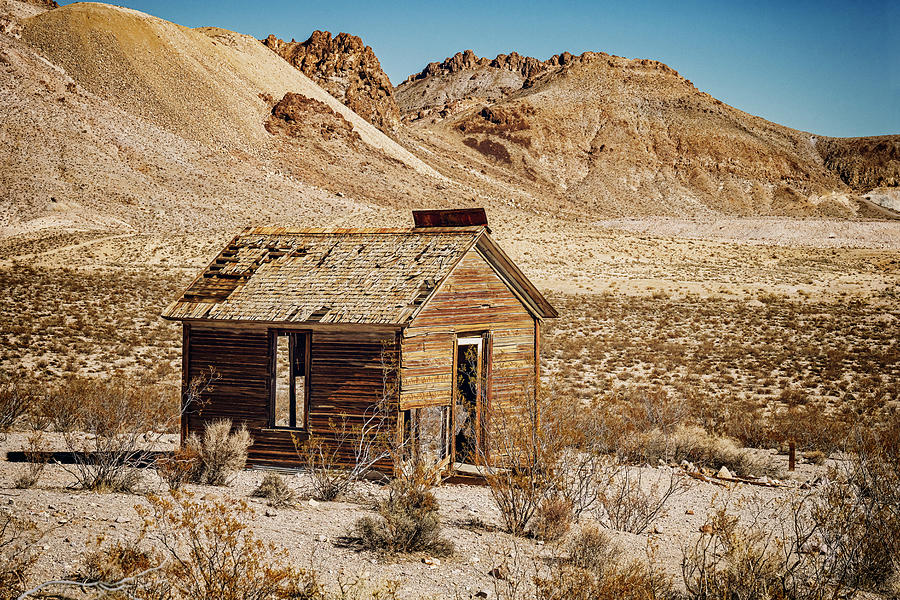 Abandoned Ghost Town Cabin Photograph