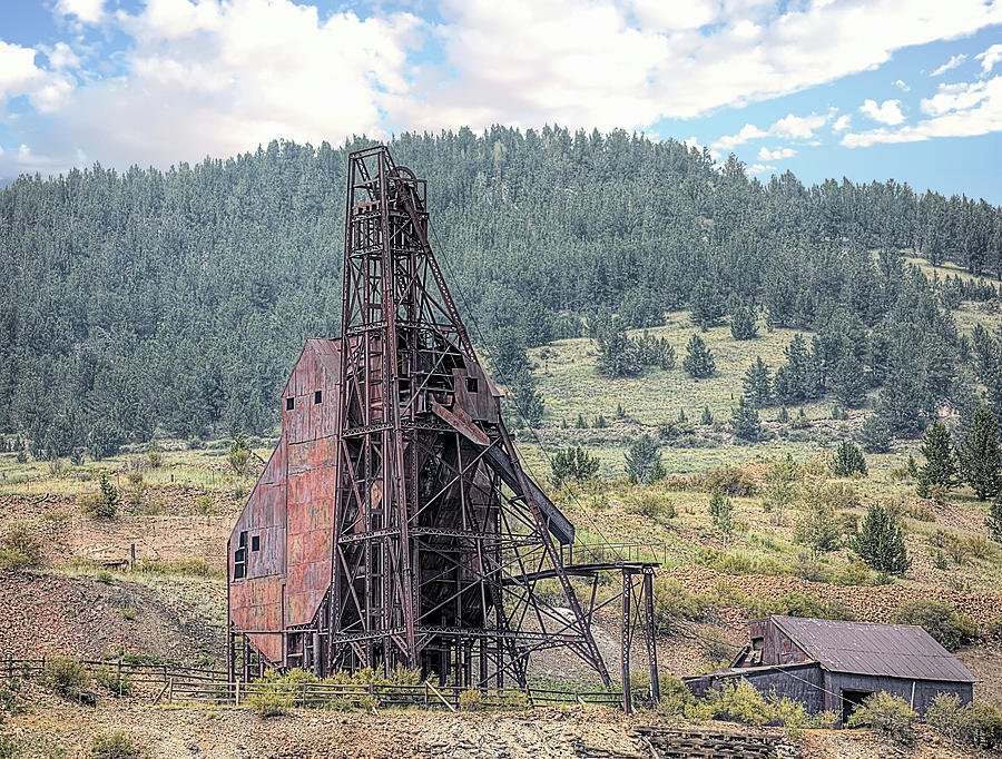 Abandoned Gold Mine Photograph by JC Findley