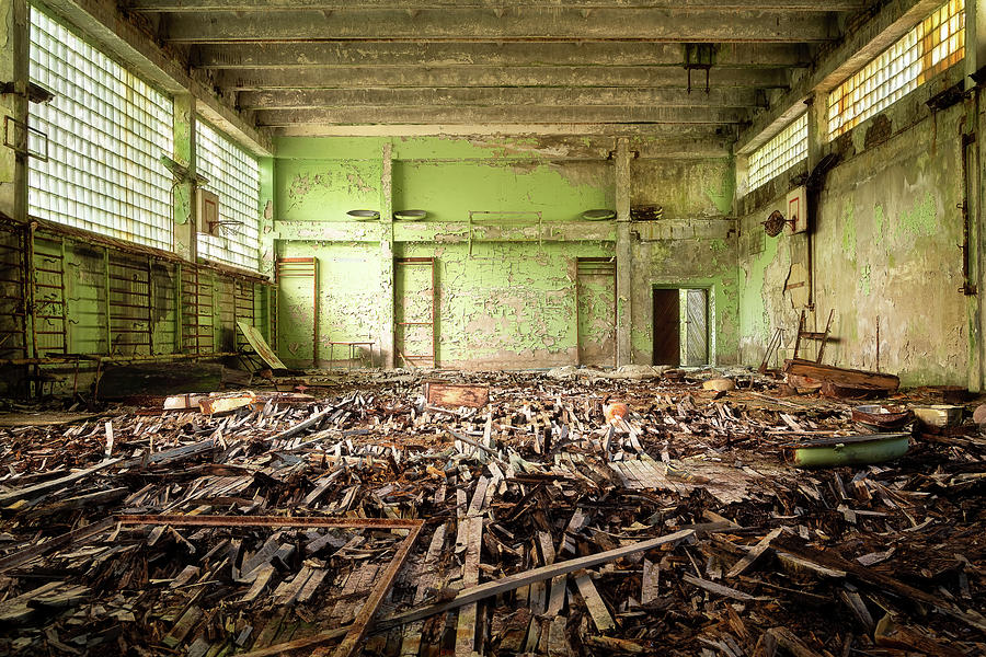 Abandoned Gym in Chernobyl Photograph by Roman Robroek