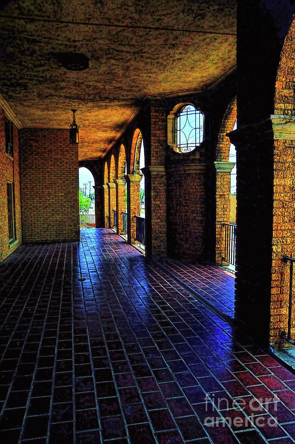 Abandoned Hallway Photograph by Diana Mary Sharpton