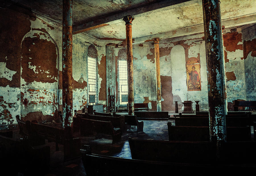 Abandoned Haunted Church Photograph by Dan Sproul