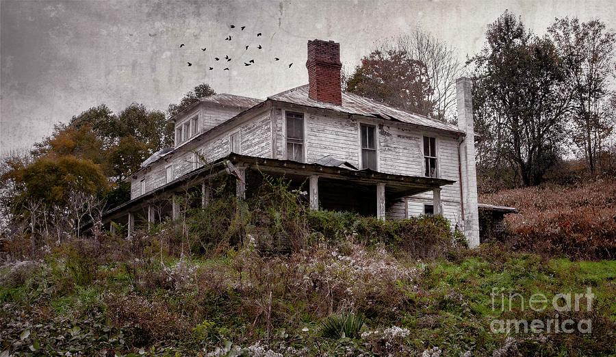 Abandoned Home Photograph by Laurinda Bowling
