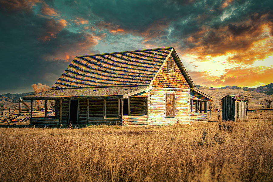 Abandoned Homestead Photograph by Jon Snyder
