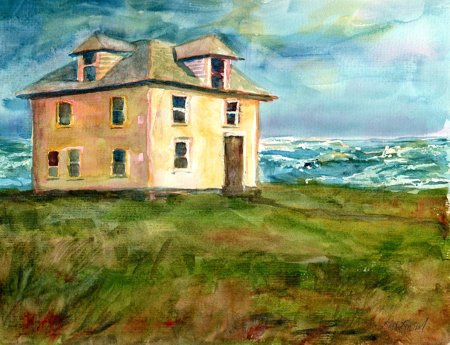 Abandoned House #2 Painting by David Dorrell