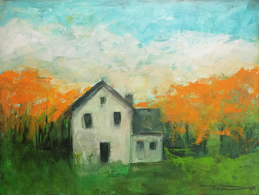 Abandoned in Maple Grove Painting by Tim Nyberg