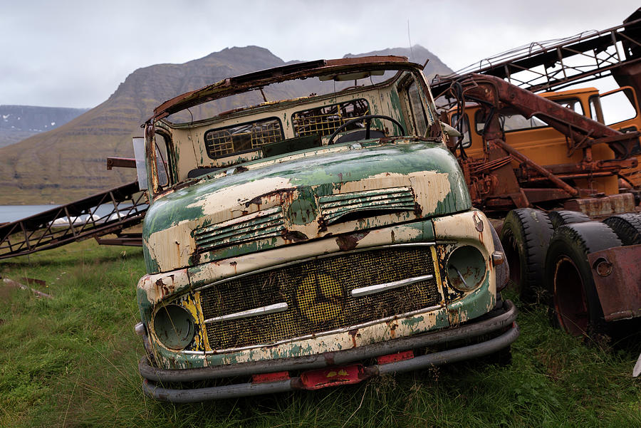 Abandoned Mercedes-Benz short-bonnet truck Photograph by RicardMN Photography
