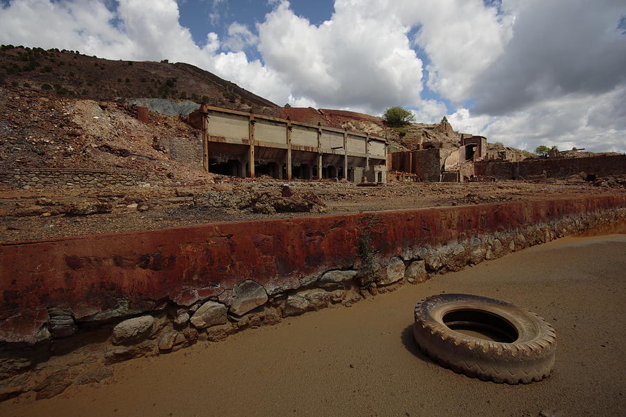 Abandoned mine Photograph by Iñaki Respaldiza