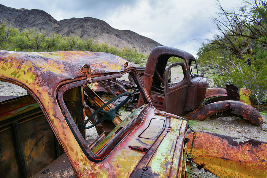 Abandoned Mojave Autos Photograph by Kyle Hanson