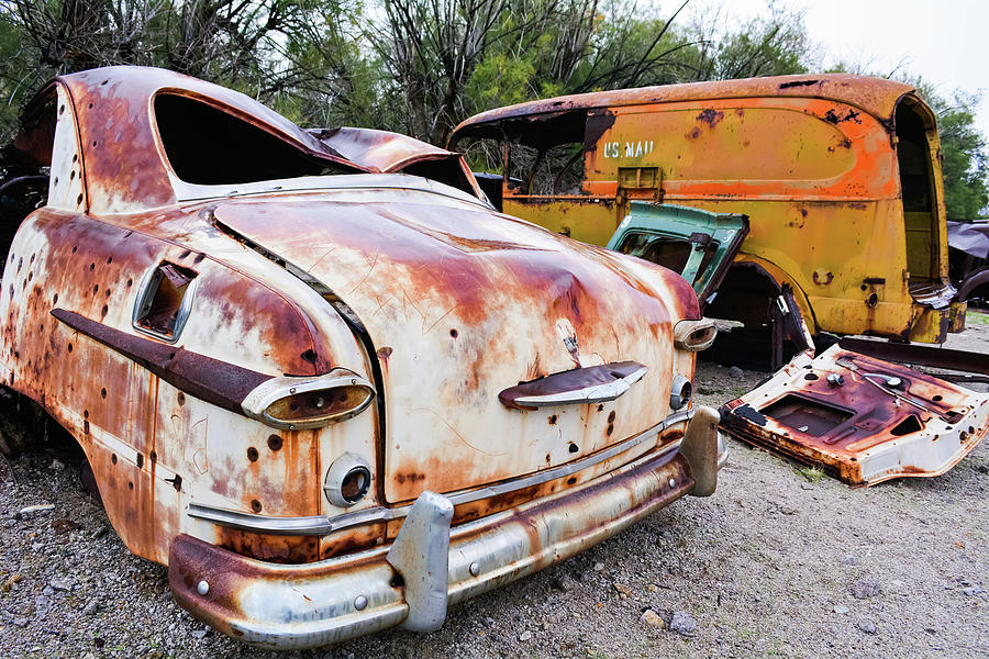 Abandoned Mojave Car Photograph by Kyle Hanson