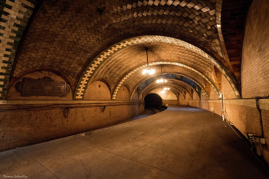 Abandoned Old City Hall Subway - NYC Photograph by Photos by Thom