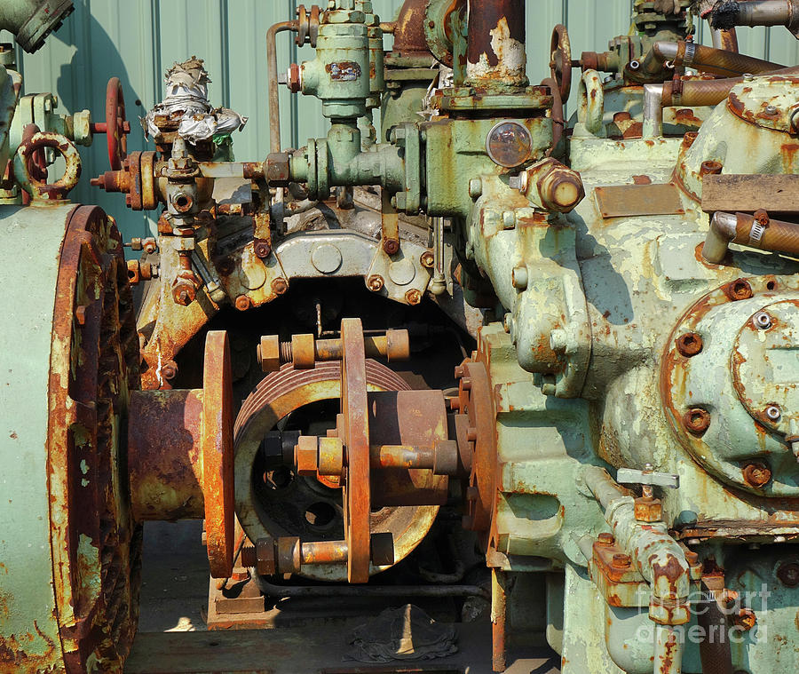 Abandoned Old Factory Equipment by Yali Shi Abandoned Old Factory Equipment by Yali Shi